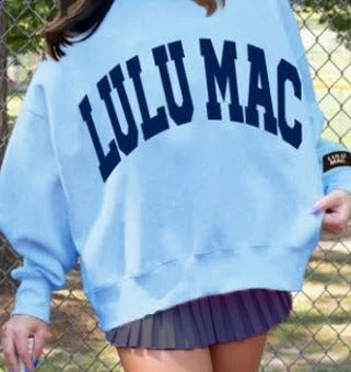 Girlie Girl Lulu Mac Puff Cozy Sweatshirt