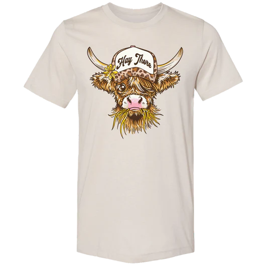 Girlie Girl Lulu Mac Trucker Hat Cow Canvas T-Shirt