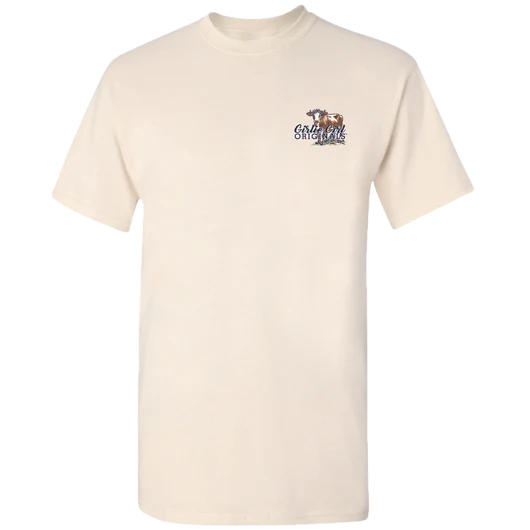 Girlie Girl Originals Pray Cows Home T-Shirt