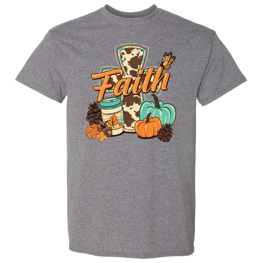 Girlie Girl Originals Faith Fall Pumpkin T-Shirt