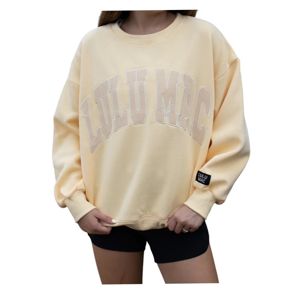 Girlie Girl Lulu Mac Mono Cozy Sweatshirt