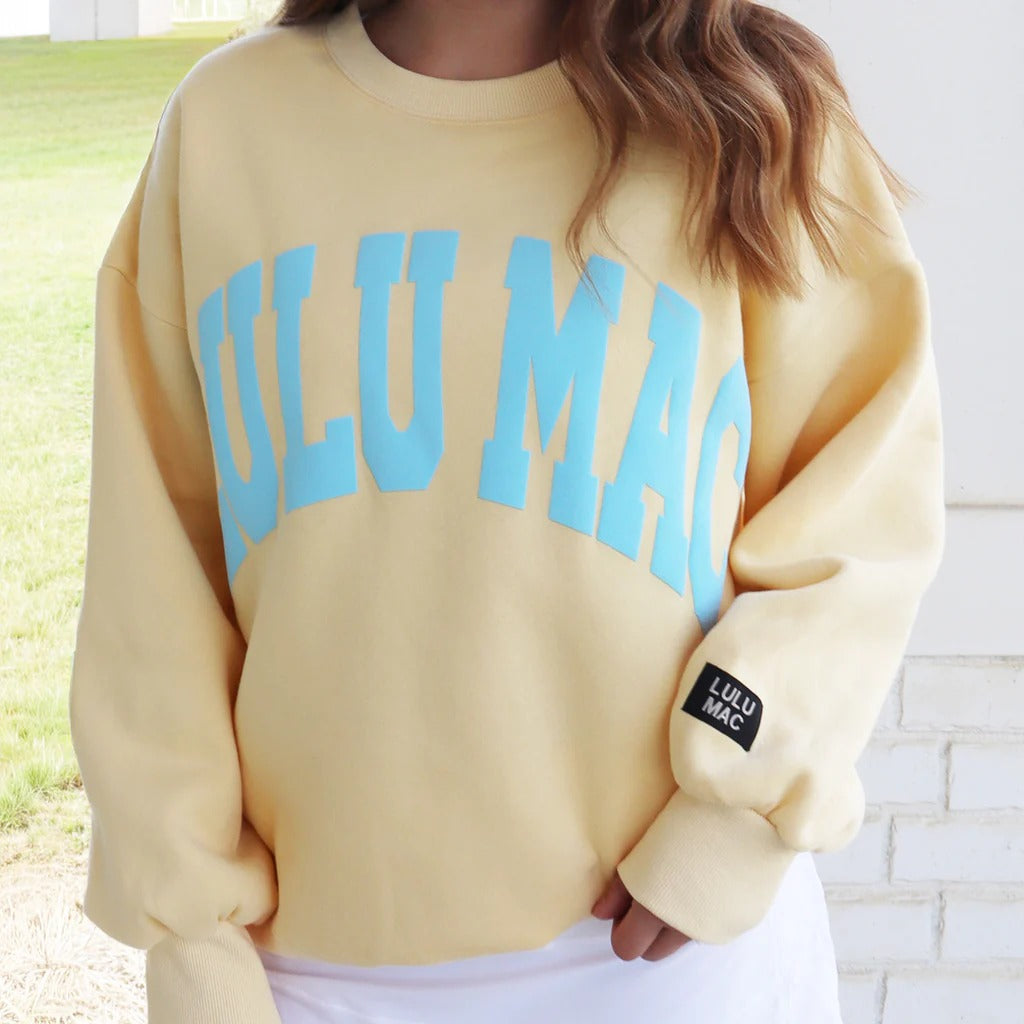 Girlie Girl Lulu Mac Puff Cozy Sweatshirt