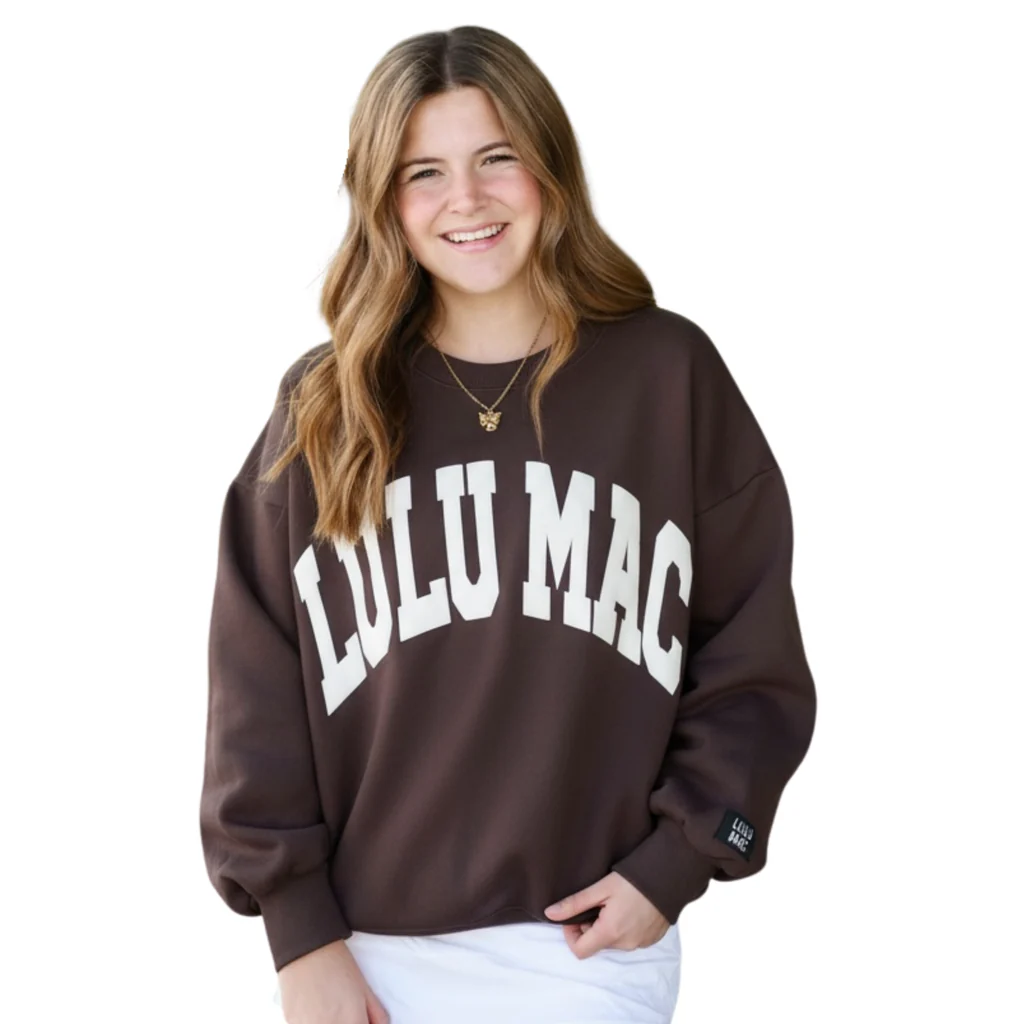 Girlie Girl Lulu Mac Puff Cozy Sweatshirt