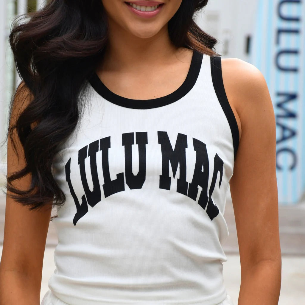 Girlie Girl Lulu Mac Classic Logo Tank Top