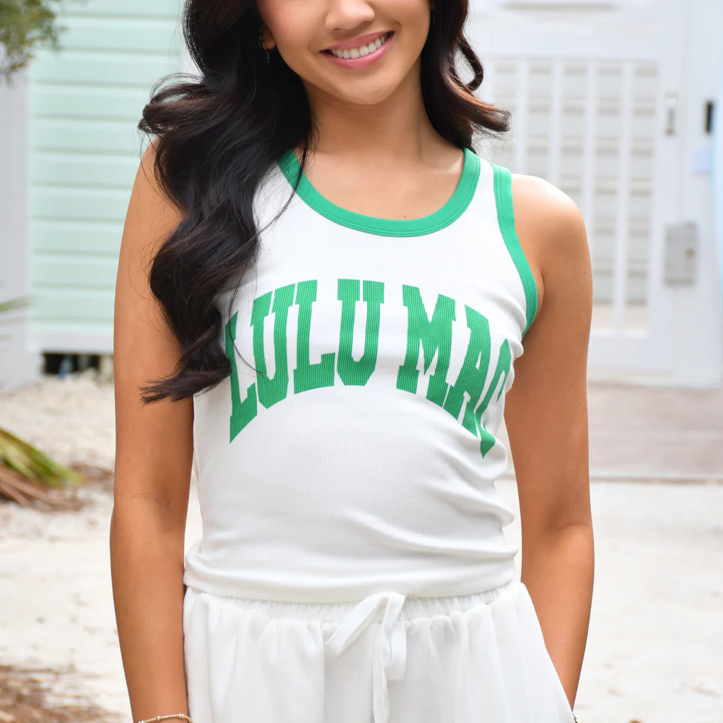 Girlie Girl Lulu Mac Classic Logo Tank Top
