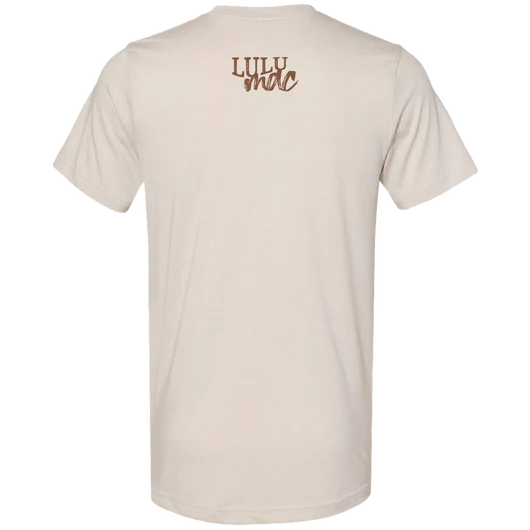 Girlie Girl Lulu Mac Leopard Grace Cross Canvas T-Shirt