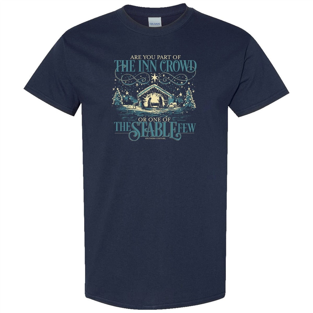 Southern Couture Soft The Inn Crowd Holiday T-Shirt