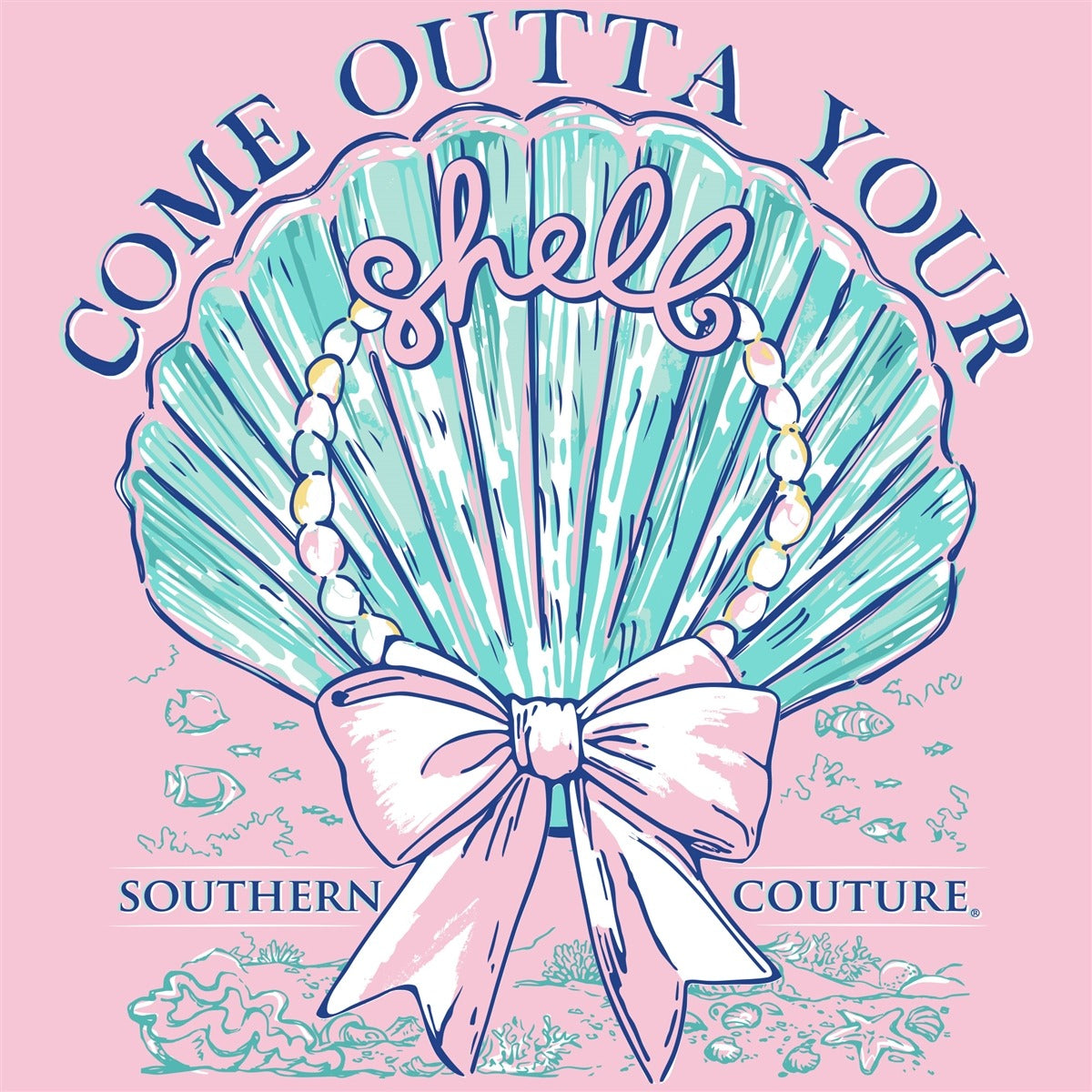 Southern Couture Classic Come Outta Your Shell T-Shirt