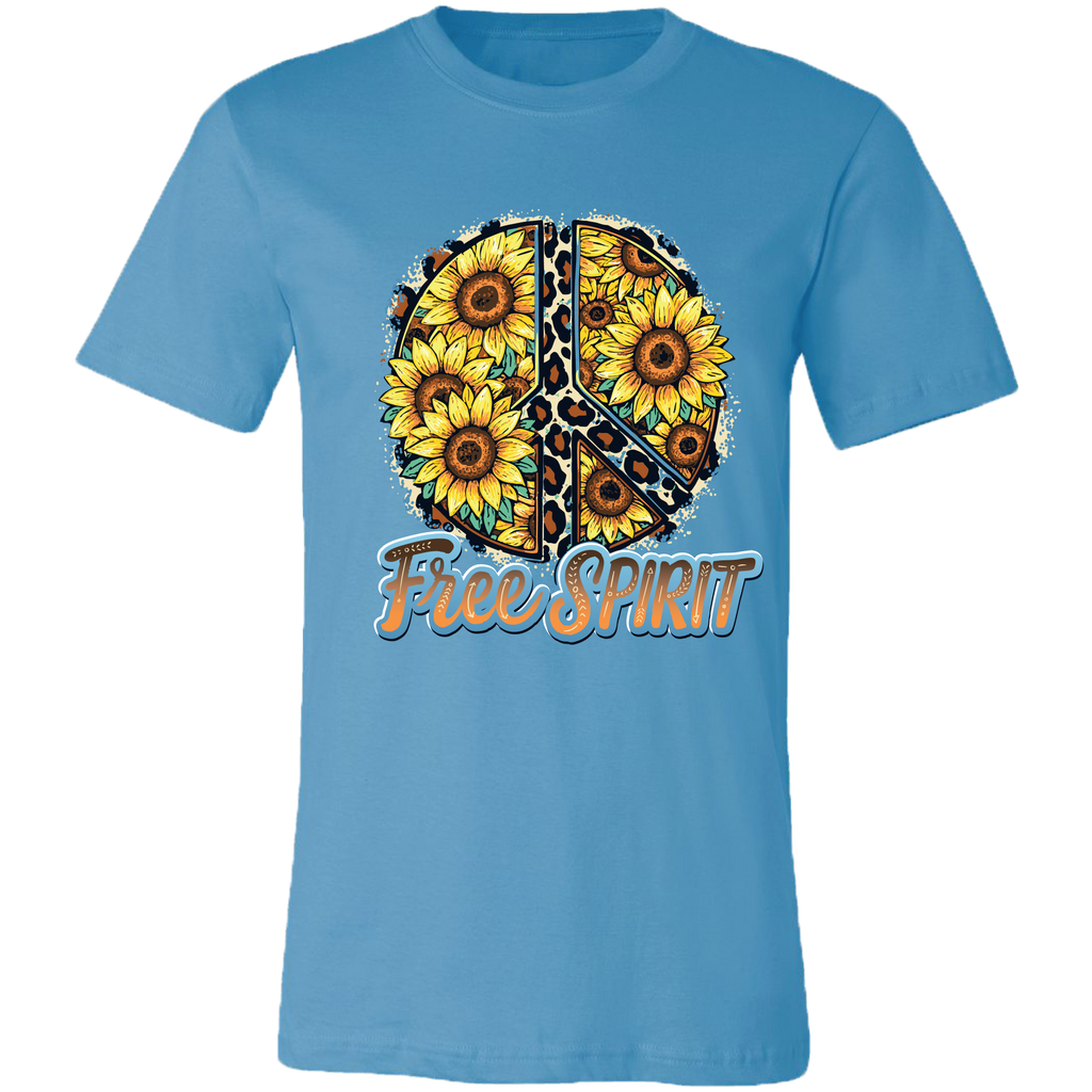 Girlie Girl Lulu Mac Free Spirit Peace Canvas T-Shirt