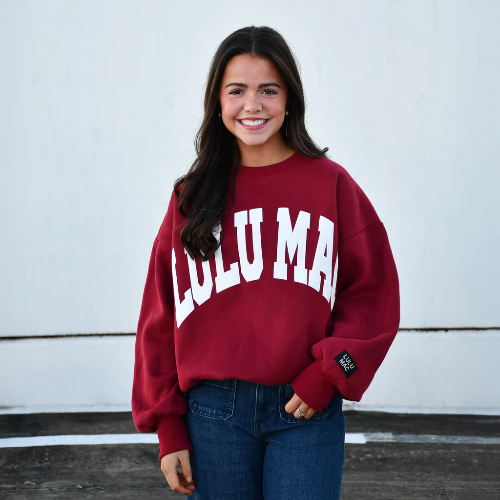 Girlie Girl Lulu Mac Puff Cozy Sweatshirt