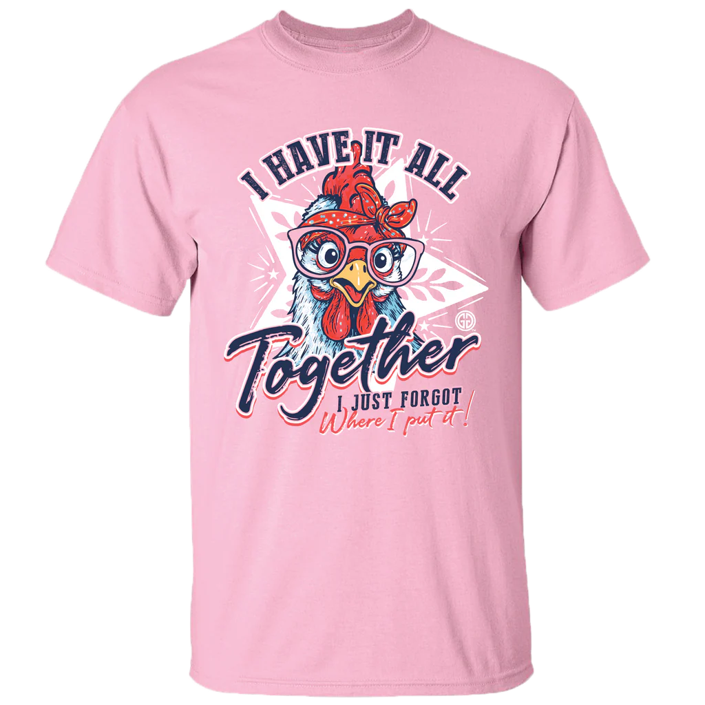 Girlie Girl Originals Together Chicken T-Shirt