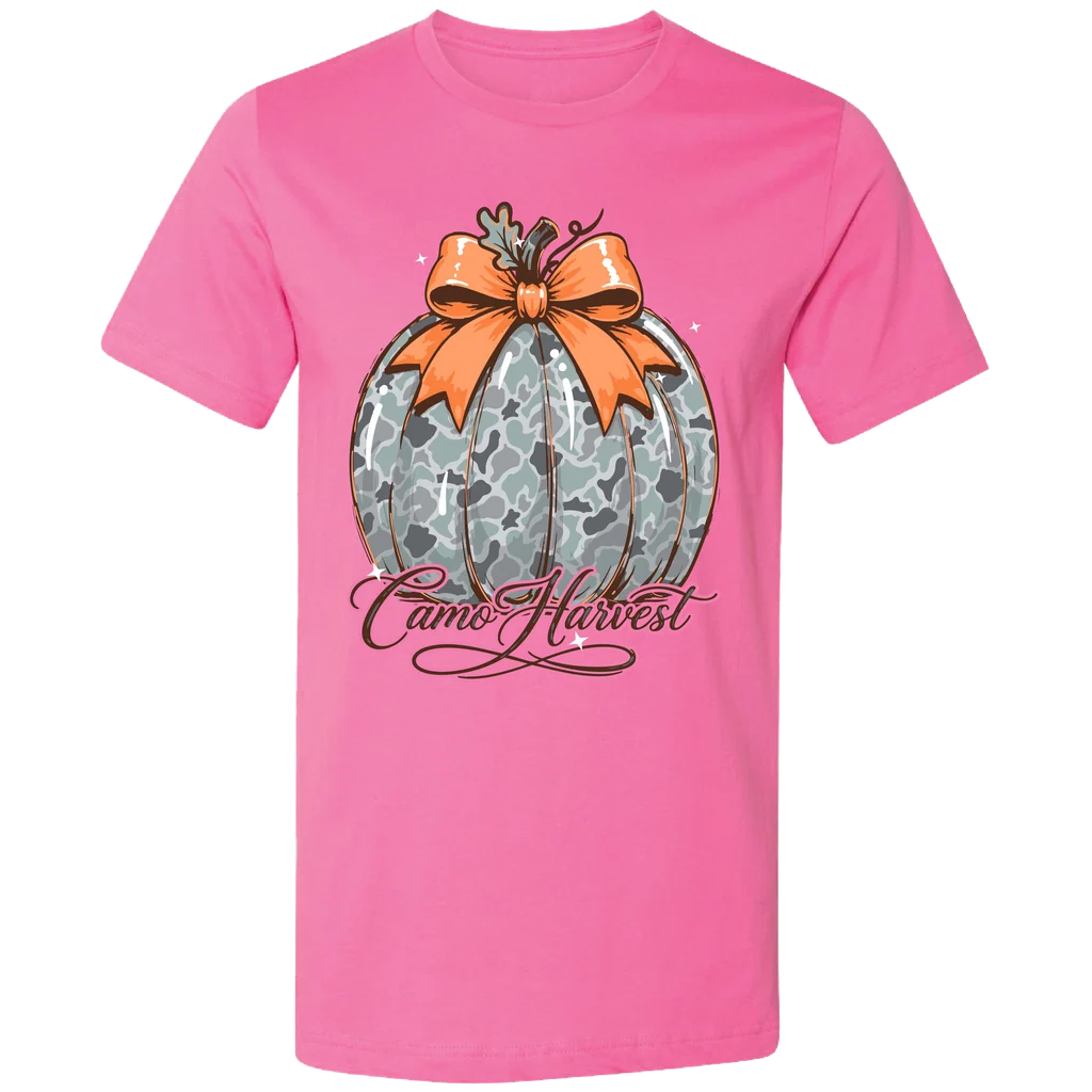 Girlie Girl Lulu Mac Camo Harvest Fall Canvas T-Shirt