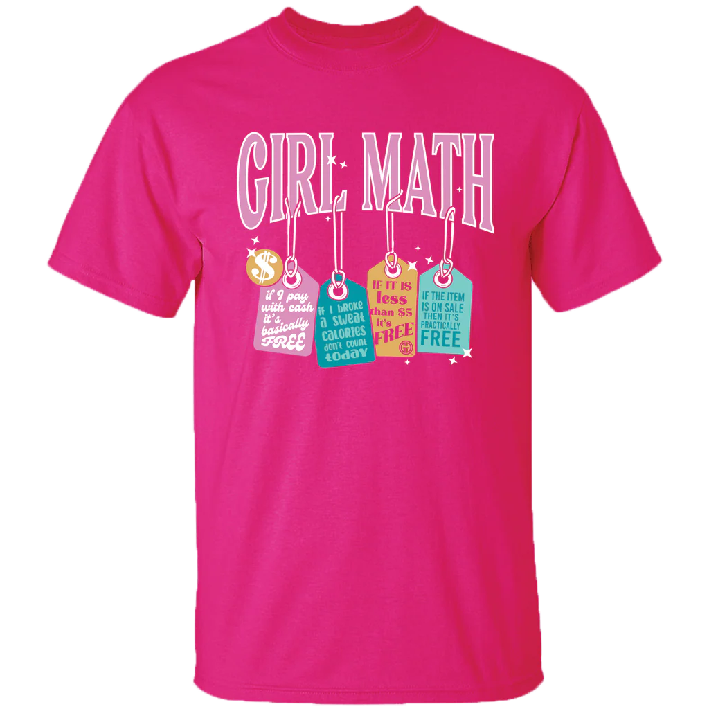Girlie Girl Originals Girl Math T-Shirt