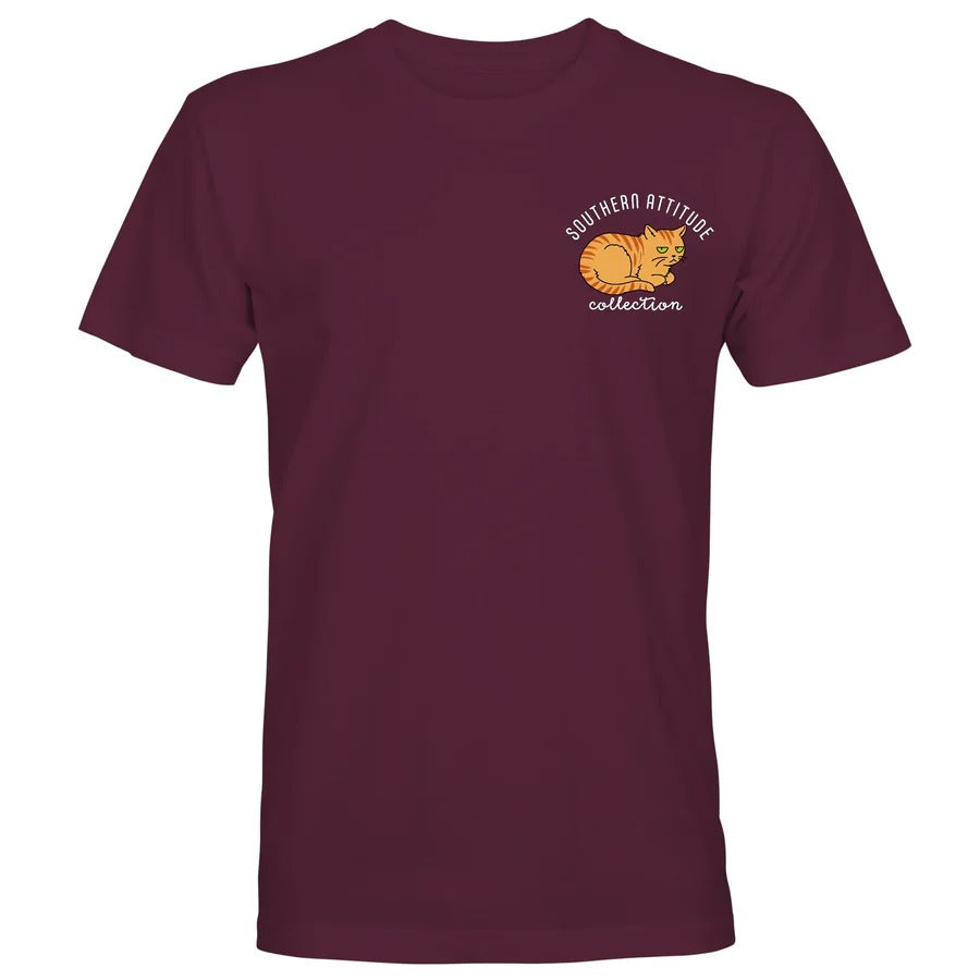 Southern Attitude Silently Judging Cat T-Shirt