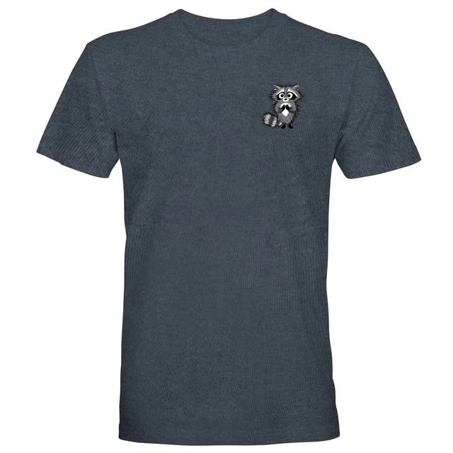 Southern Attitude I&#39;m Fine Raccoon T-Shirt