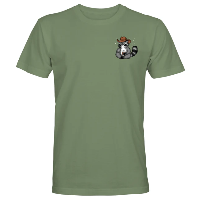 Southern Attitude Undiagnosed Raccoon T-Shirt