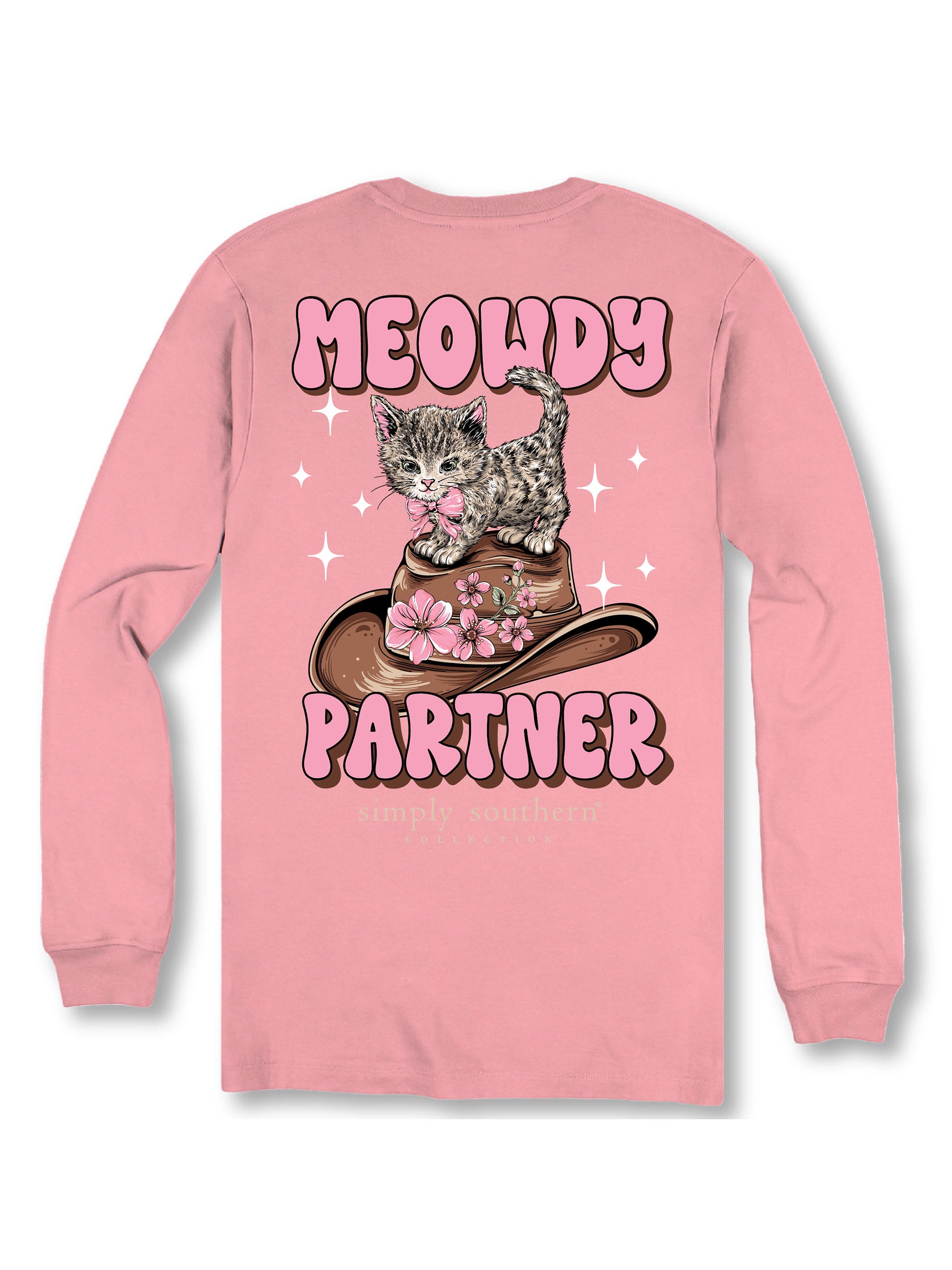 Simply Southern Meowdy Cat Long Sleeve T-Shirt