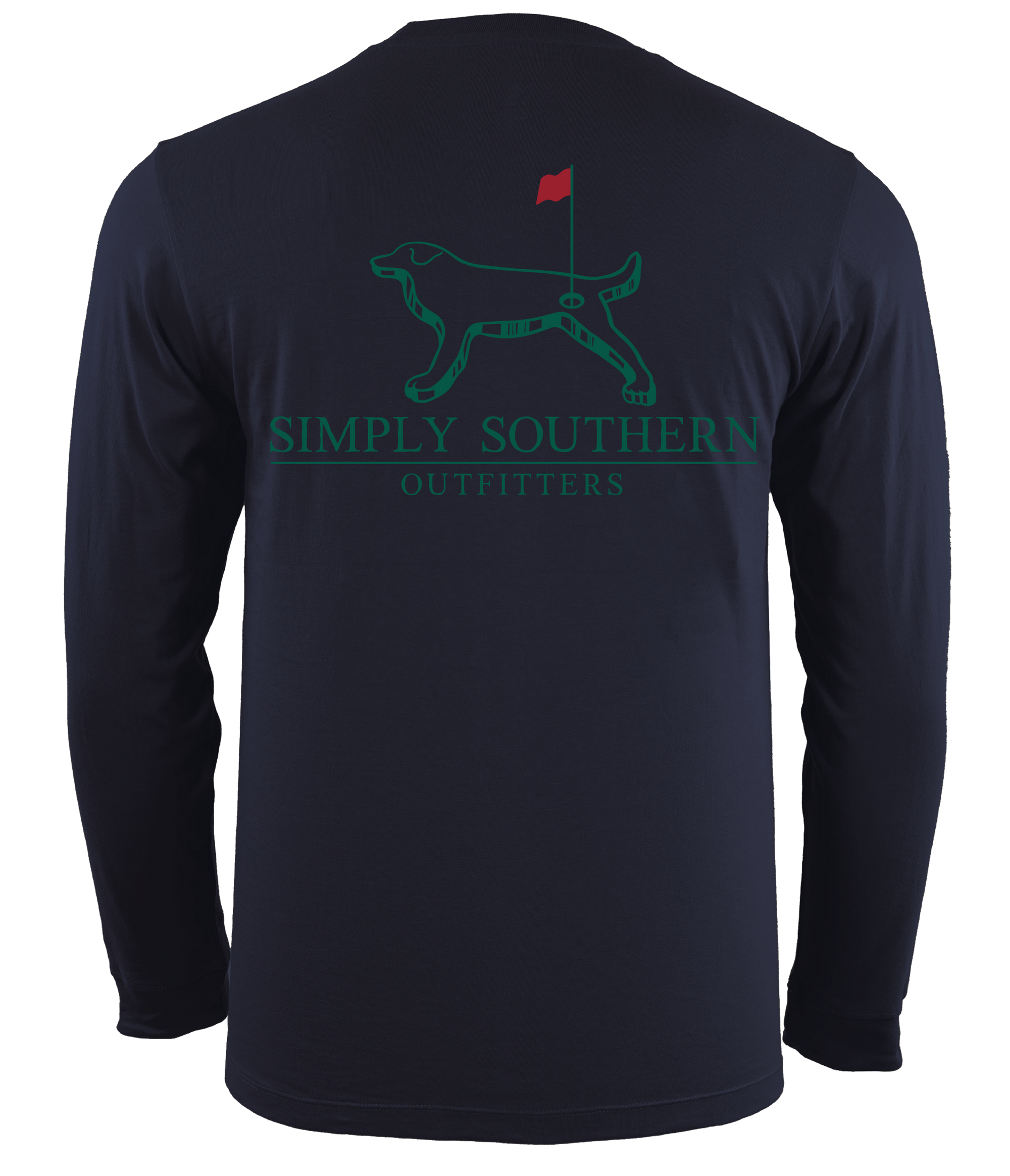 SALE Simply Southern Golf Dog Unisex Long Sleeve T-Shirt