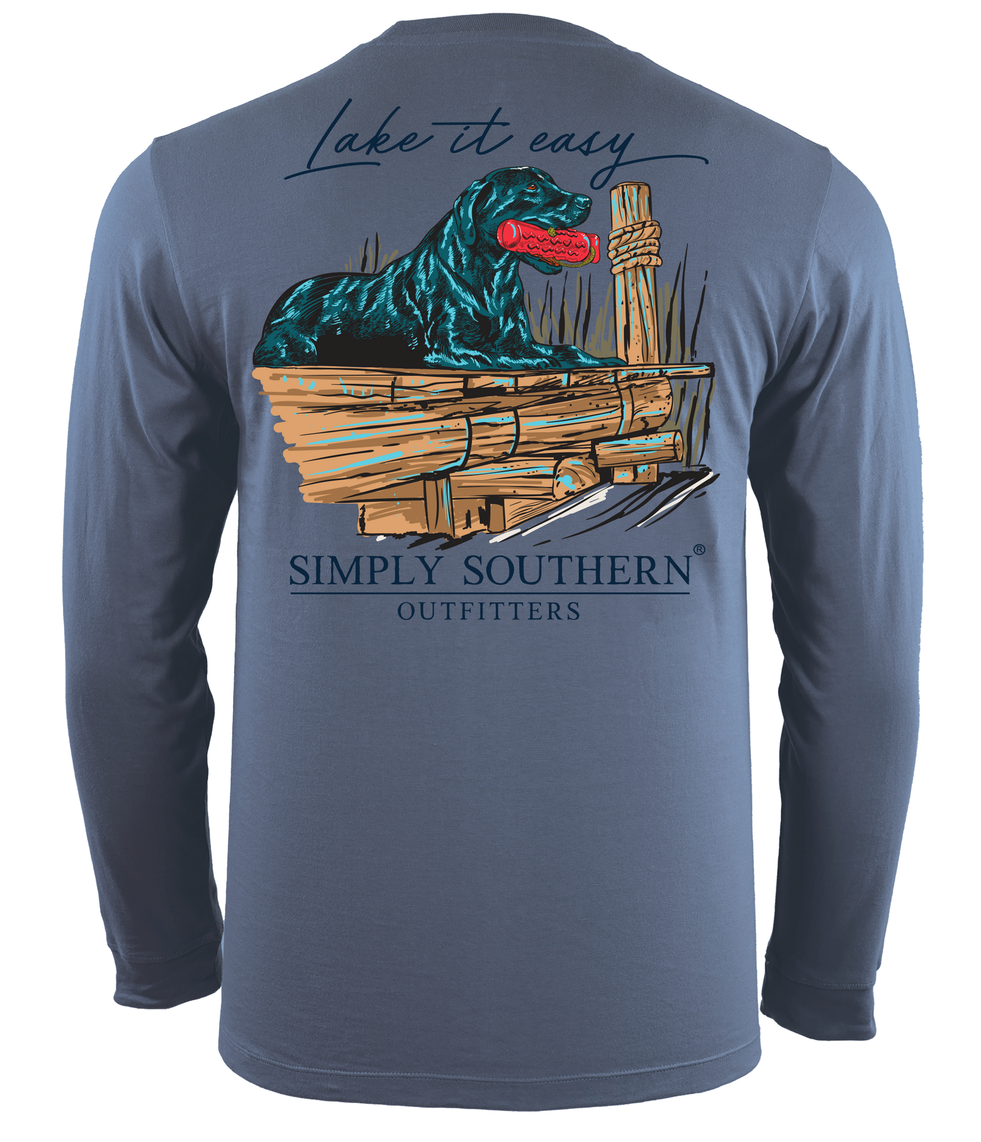Simply Southern Lake Dog Unisex Long Sleeve T-Shirt