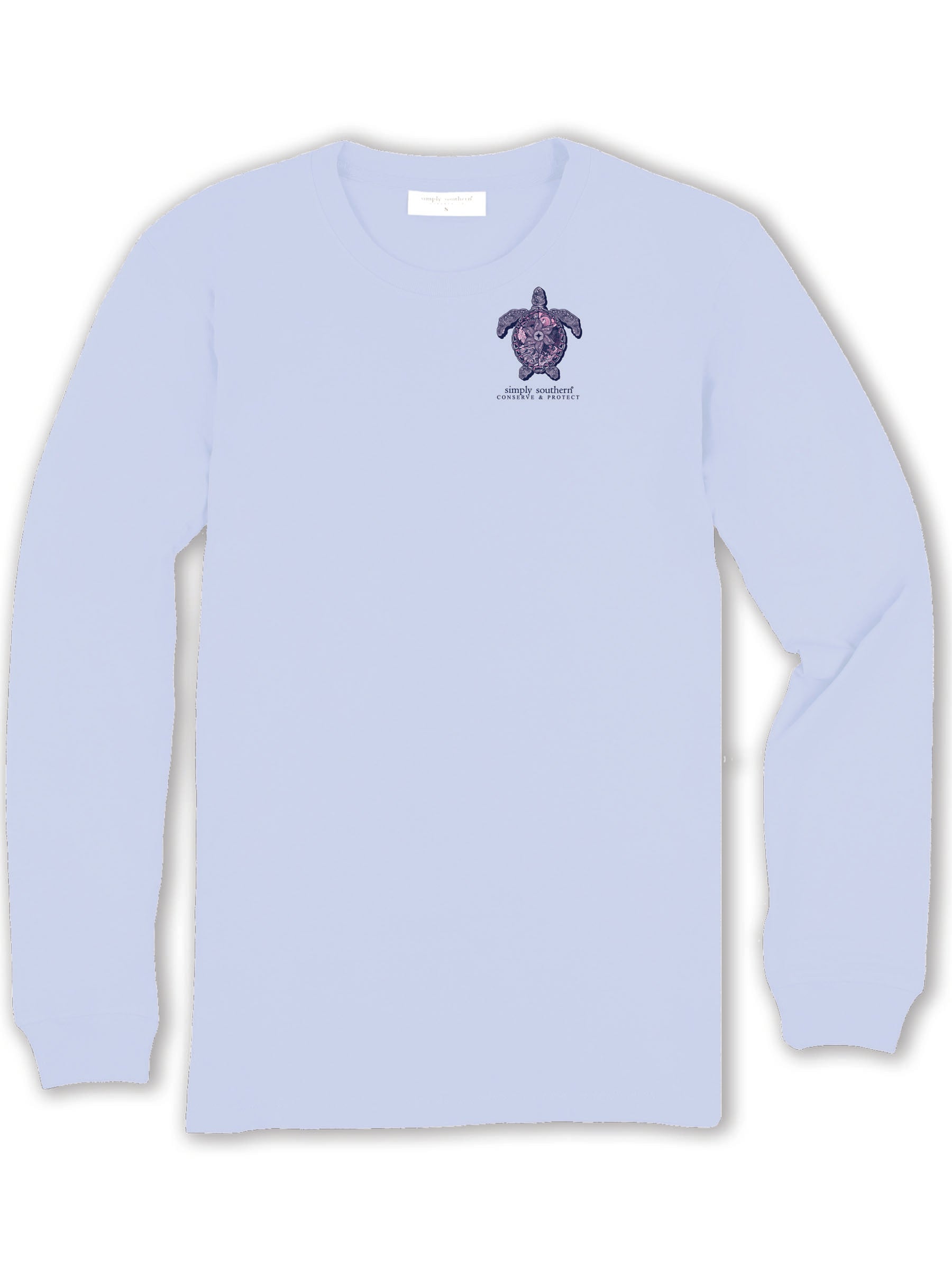 Simply Southern Turtle Tracker Mandala Long Sleeve T-Shirt