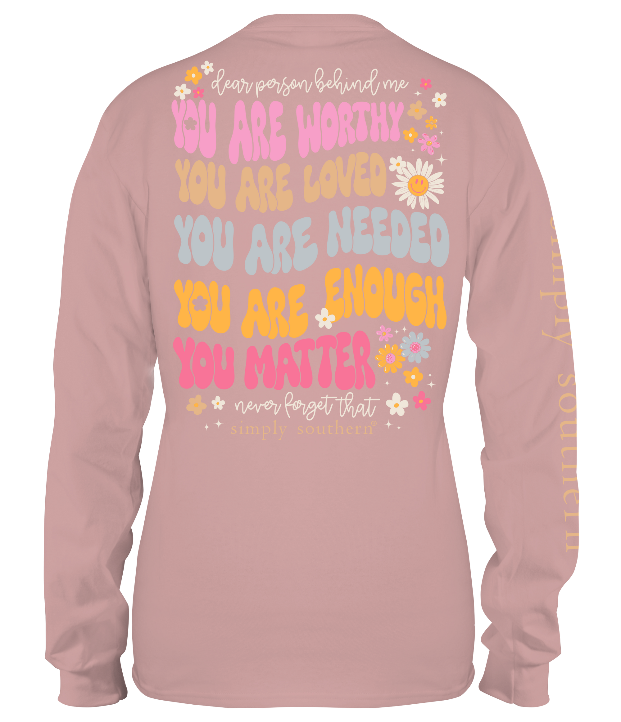 Simply Southern You Are Worthy Long Sleeve T-Shirt