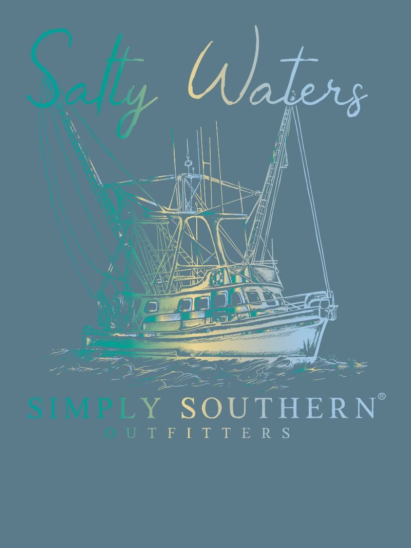 Simply Southern Boat Waters Unisex T-Shirt