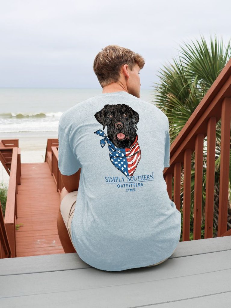 Simply Southern USA Dog Unisex T-Shirt