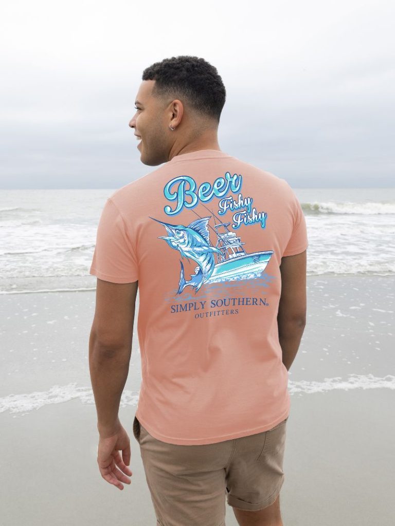 Simply Southern Beer Fishy Unisex T-Shirt