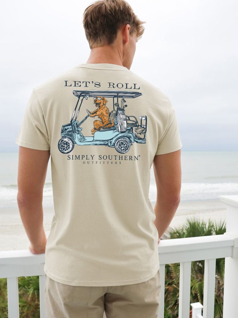 Simply Southern Lets Roll Cart Unisex T-Shirt