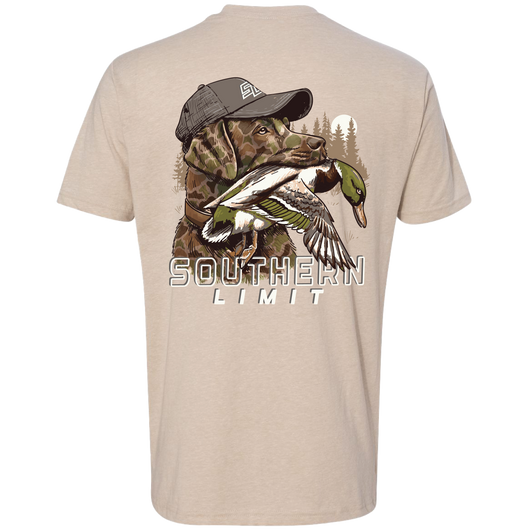 Southern Limit Camo Duck Dog Unisex T-Shirt