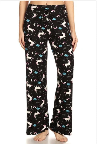 Unicorn Rainbow Comfortable Soft Lounge Pajama Pants