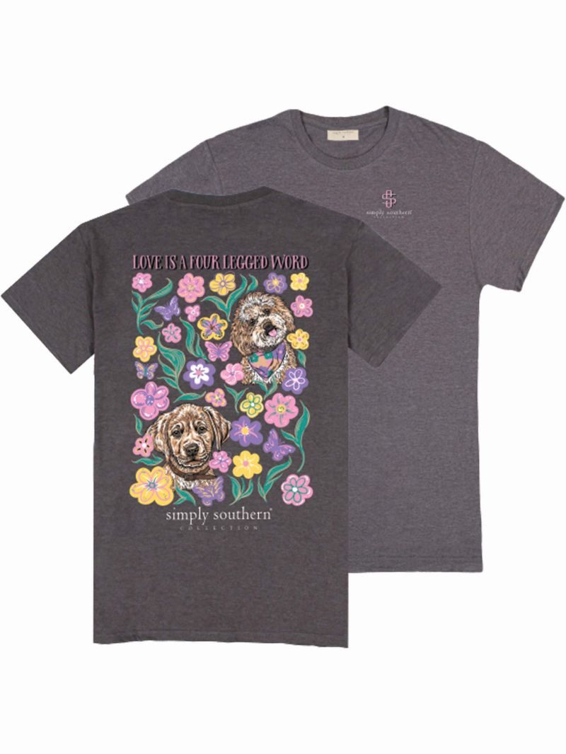 Simply Southern Four Legged Dog T-Shirt