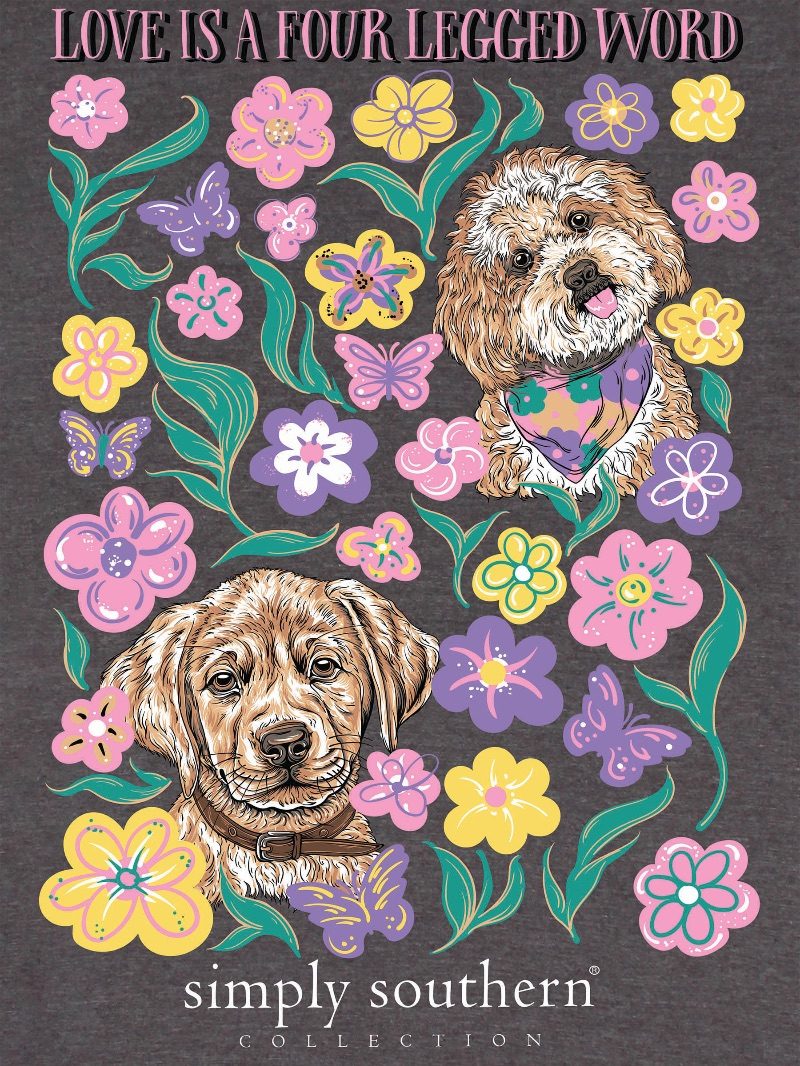 Simply Southern Four Legged Dog T-Shirt