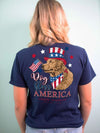 Simply Southern Dog Bless America T-Shirt