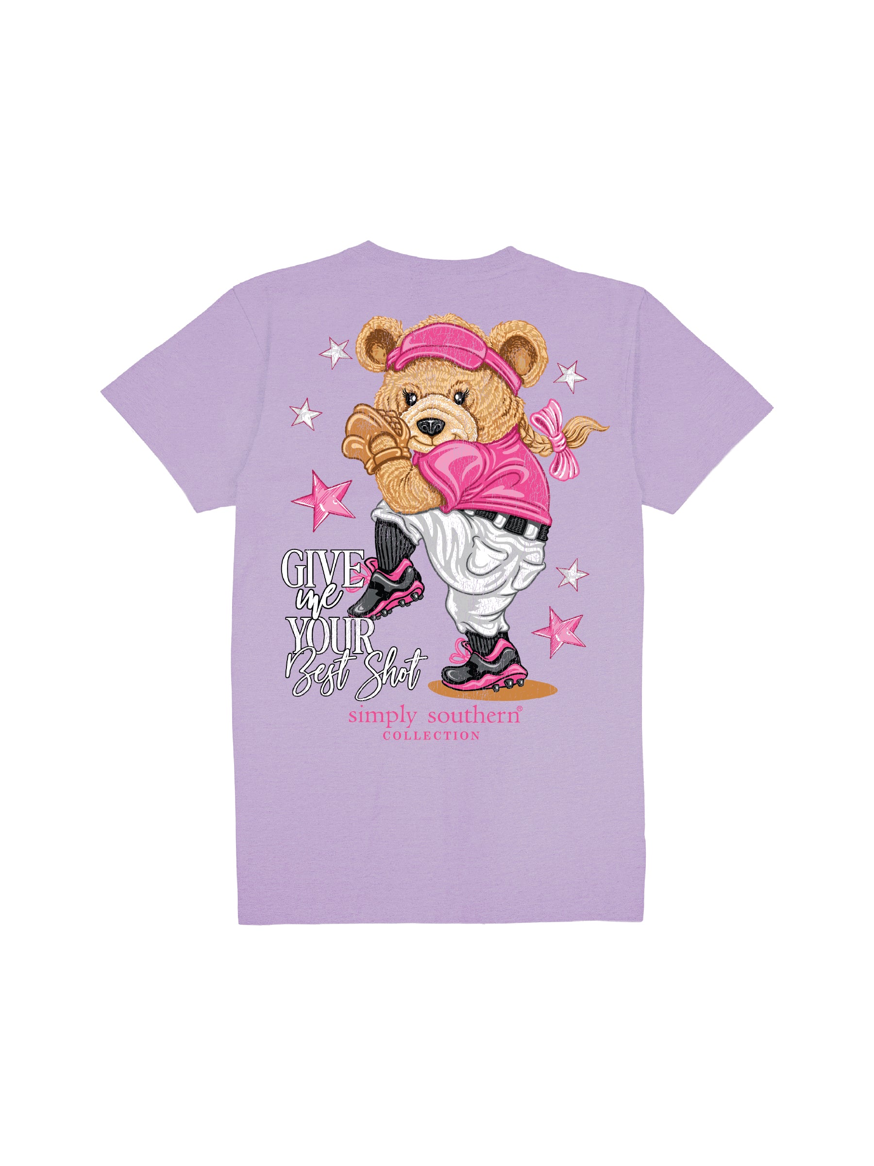 Simply Southern Bear Ball Baseball Softball T-Shirt