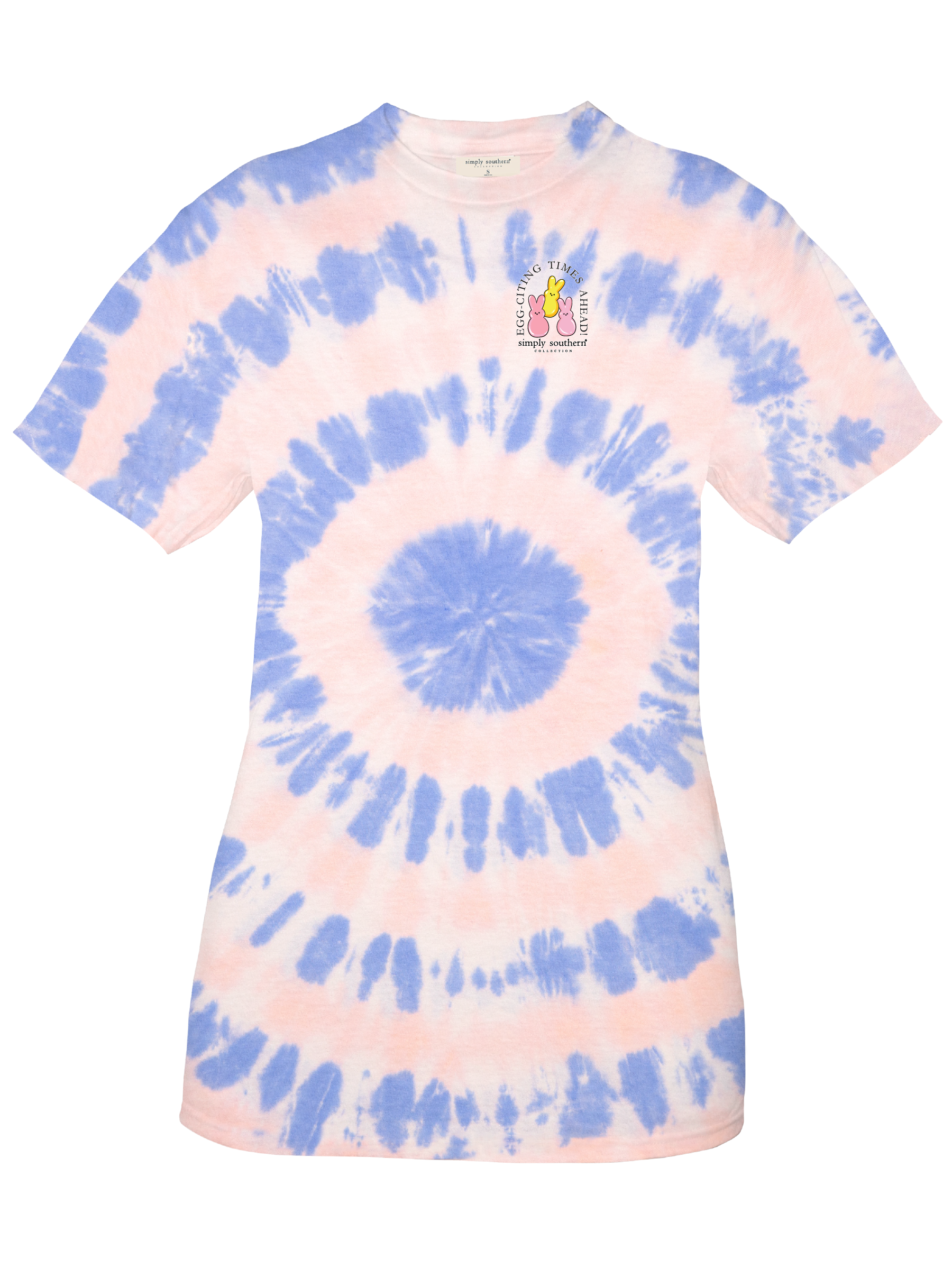 Simply Southern Egg-Citing Easter Tie Dye T-Shirt
