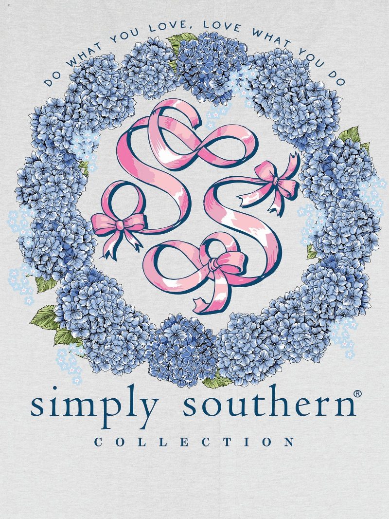 Simply Southern Floral Logo Star T-Shirt