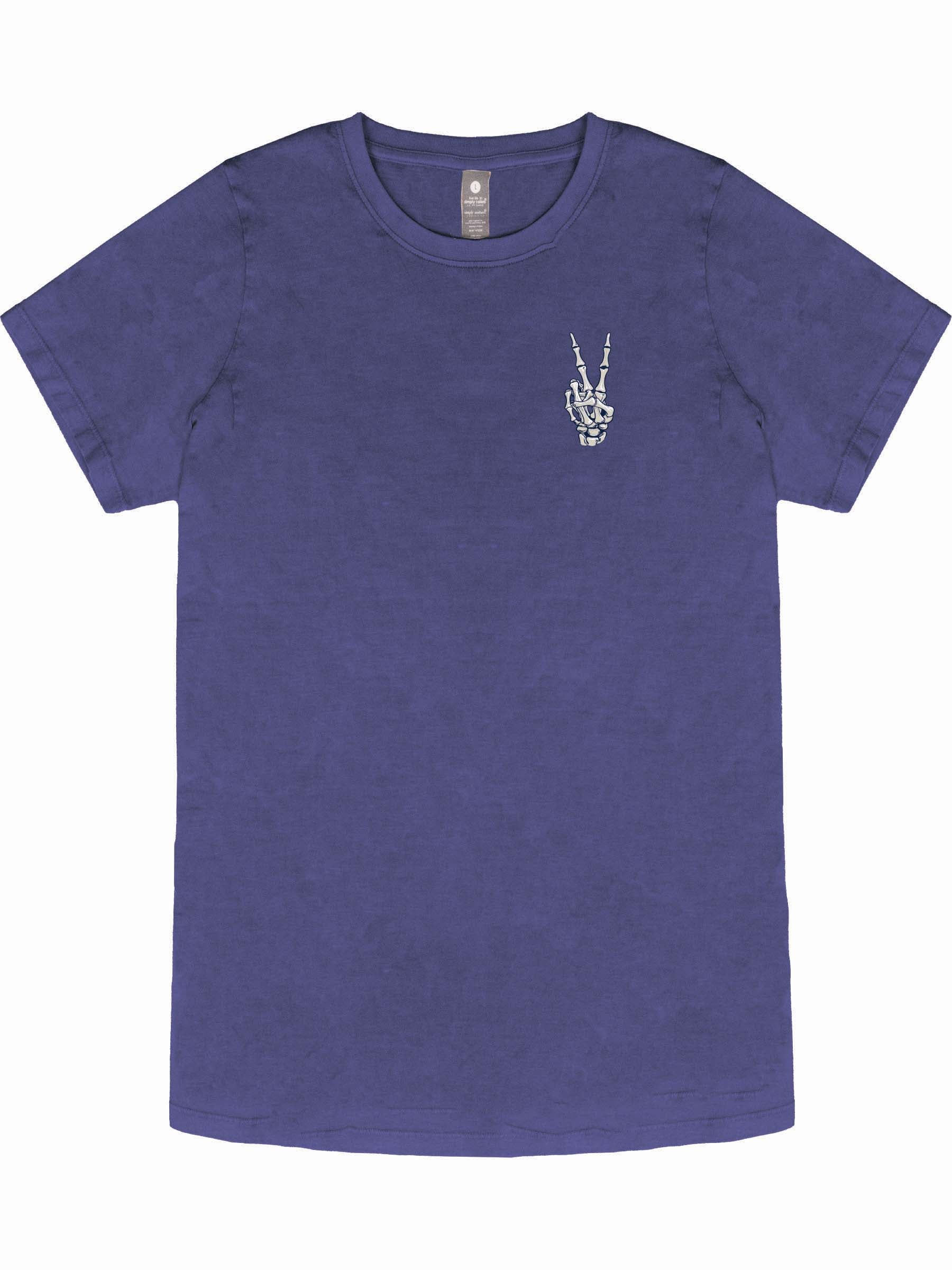 Simply Southern Good Energy Washed Navy T-Shirt