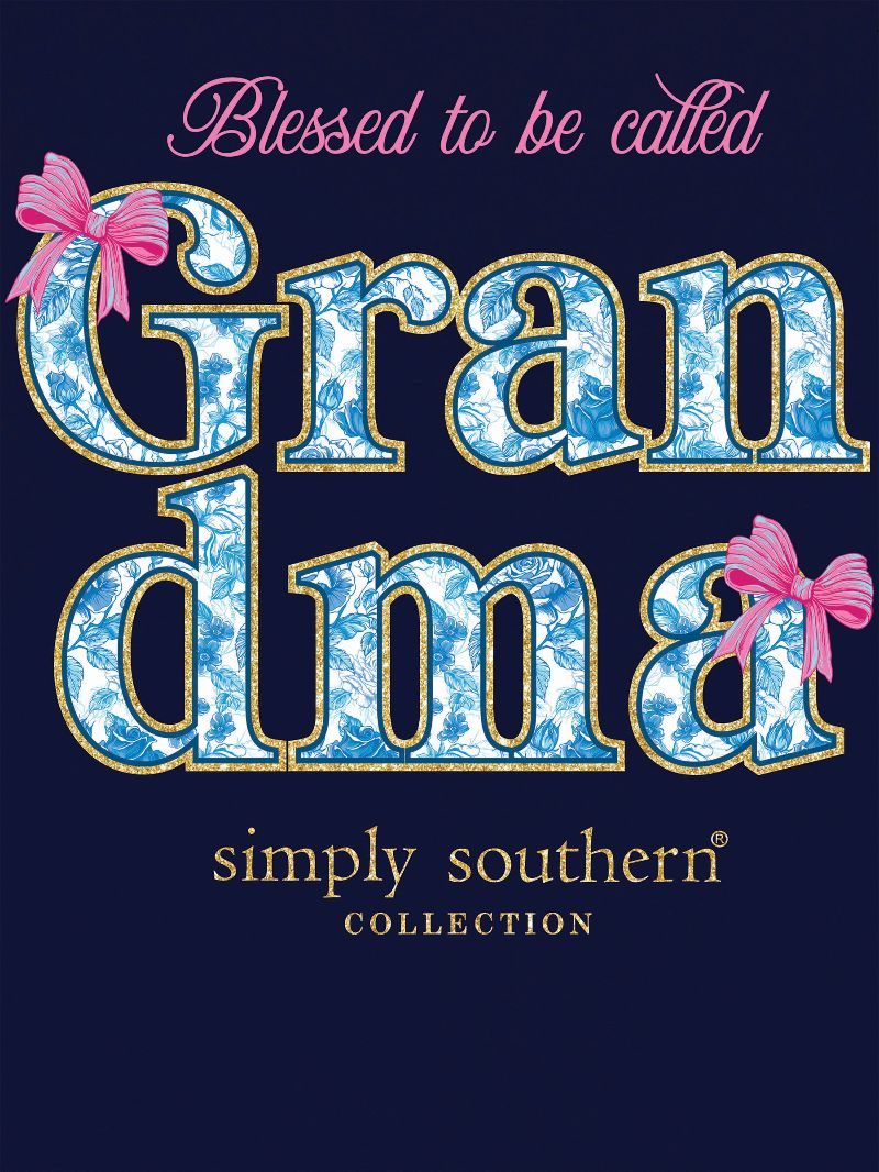 Simply Southern Blessed Grandma Bows T-Shirt