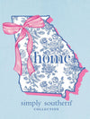 Simply Southern Home Bow Georgia T-Shirt