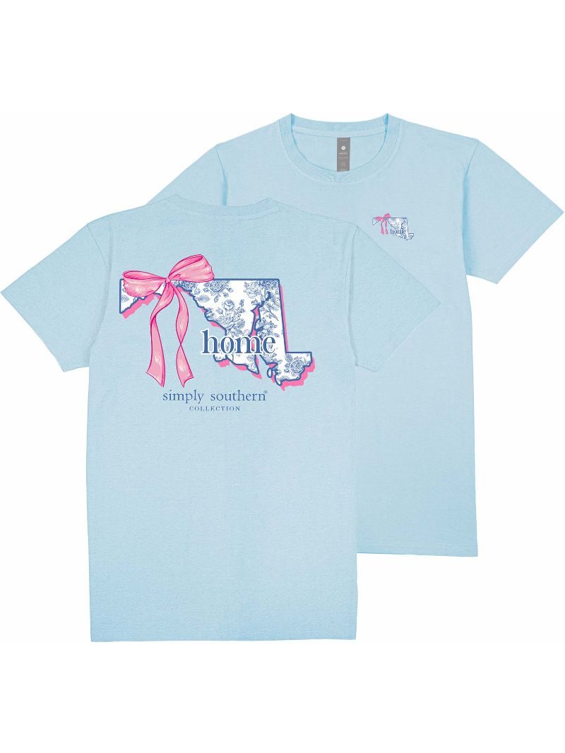 Simply Southern Home Bow Maryland T-Shirt