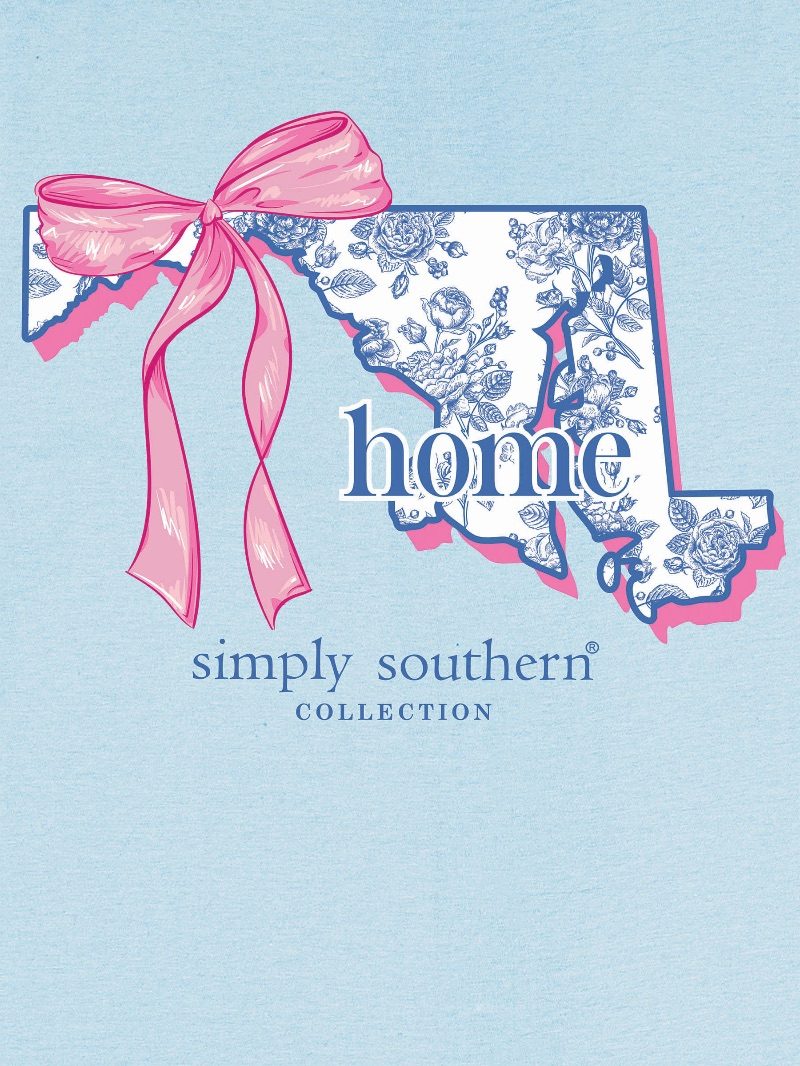 Simply Southern Home Bow Maryland T-Shirt