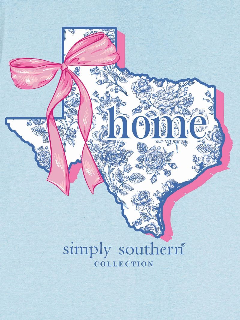 Simply Southern Home Bow Texas T-Shirt