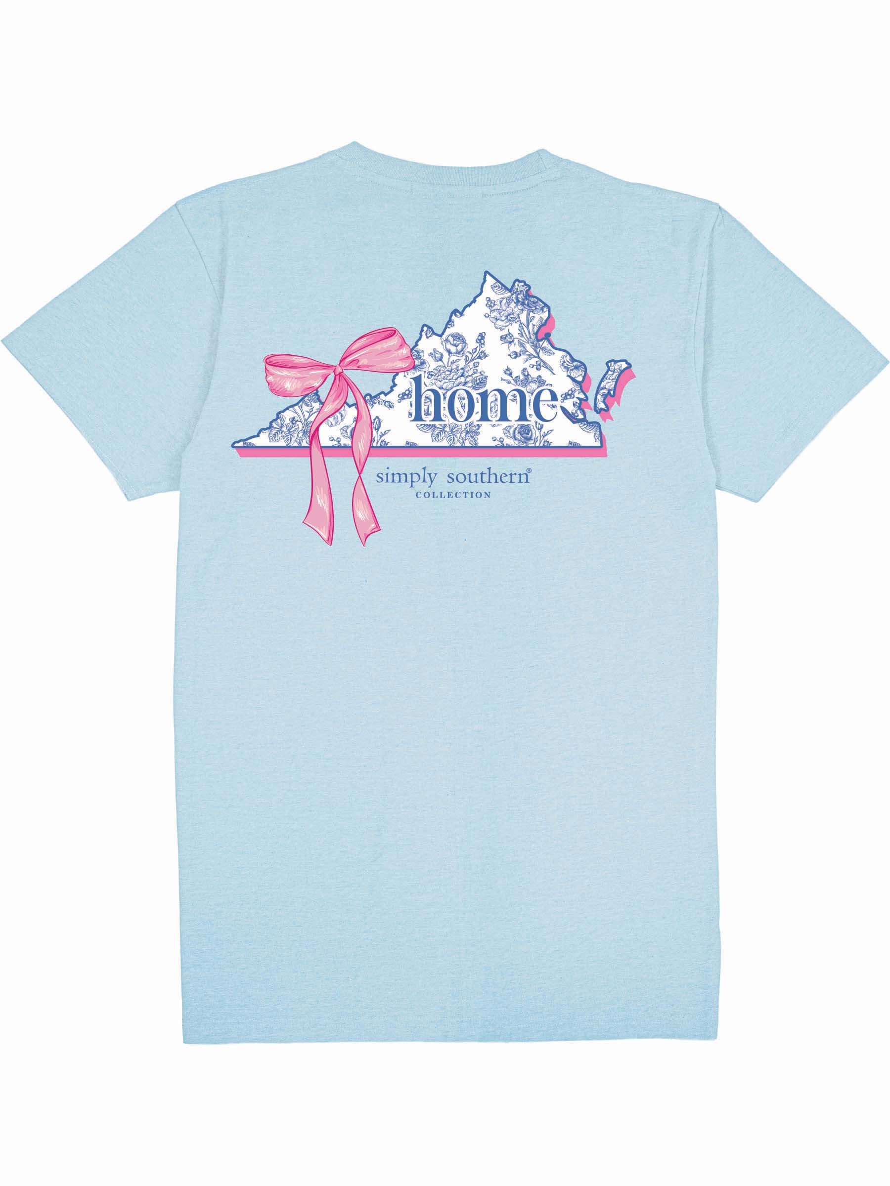 Simply Southern Home Bow Virginia T-Shirt