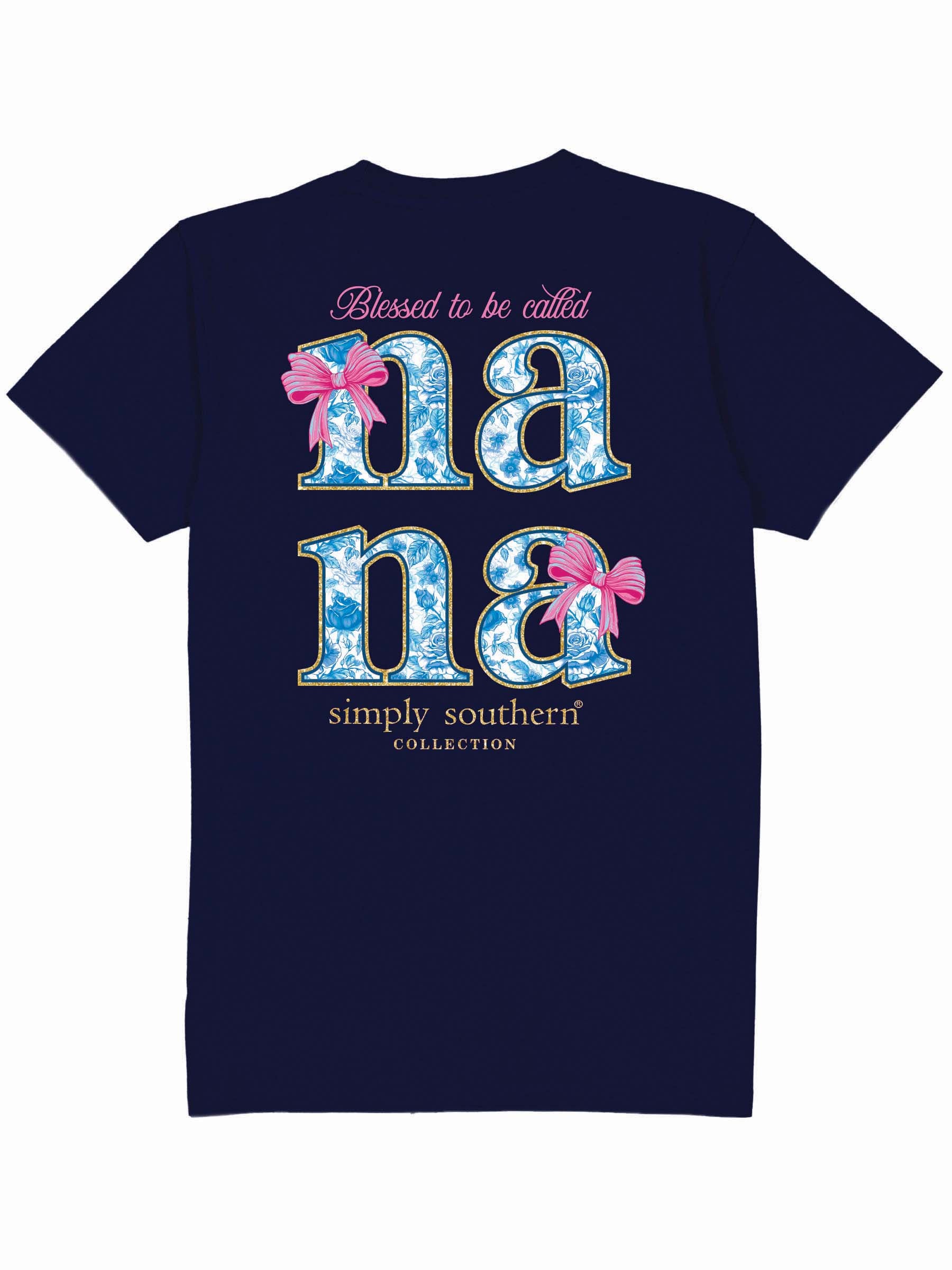 Simply Southern Blessed Nana Bows T-Shirt