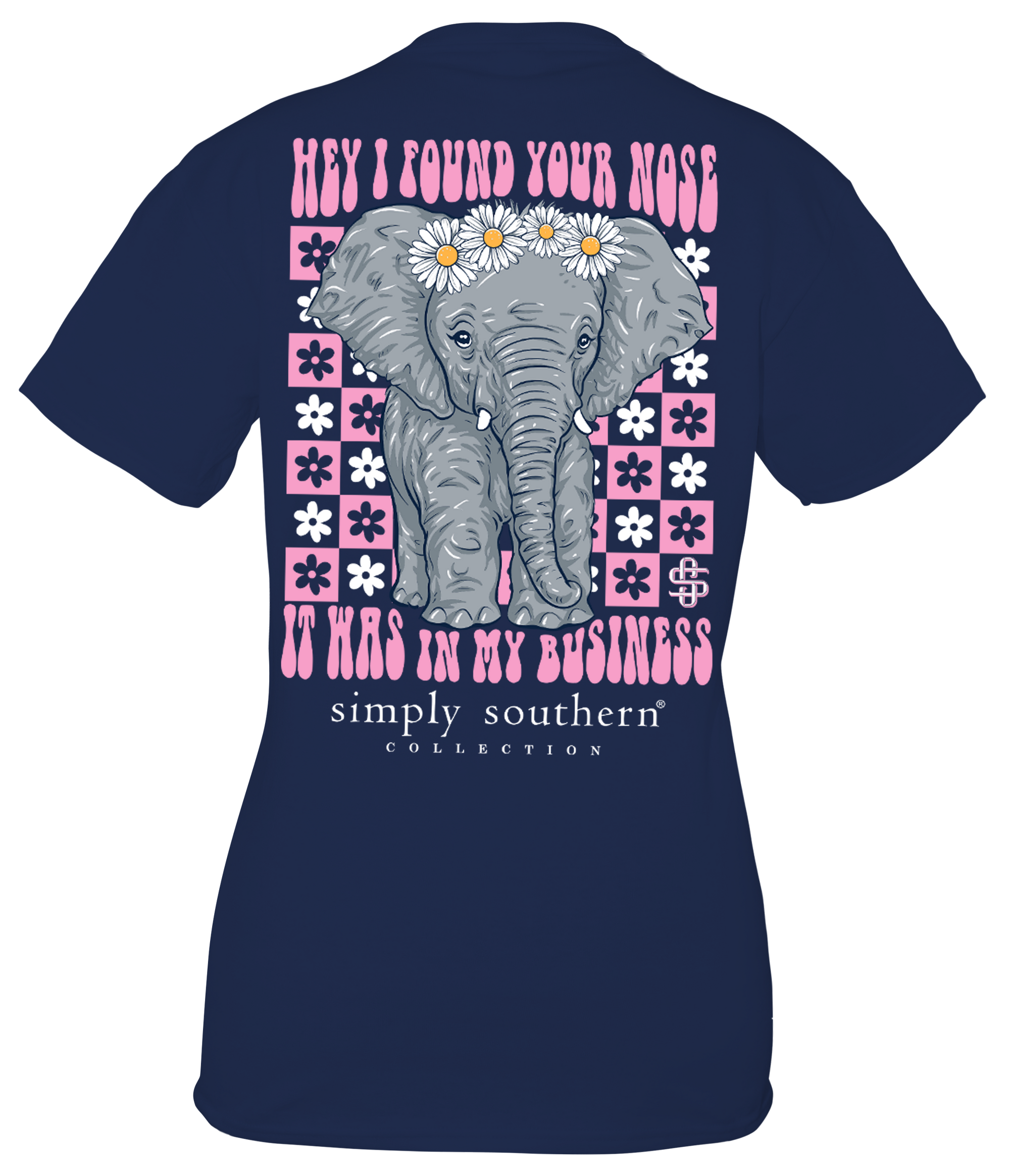 SALE Simply Southern Nose Business Elephant T-Shirt