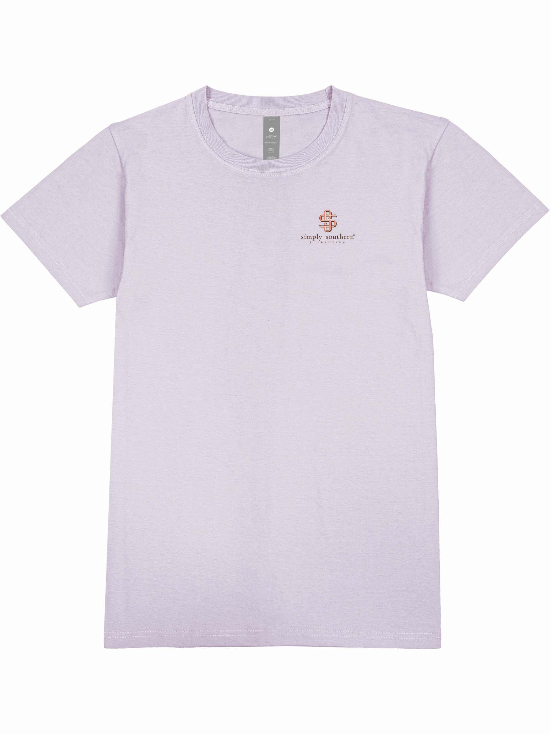 Simply Southern Wind Waves Lilac T-Shirt