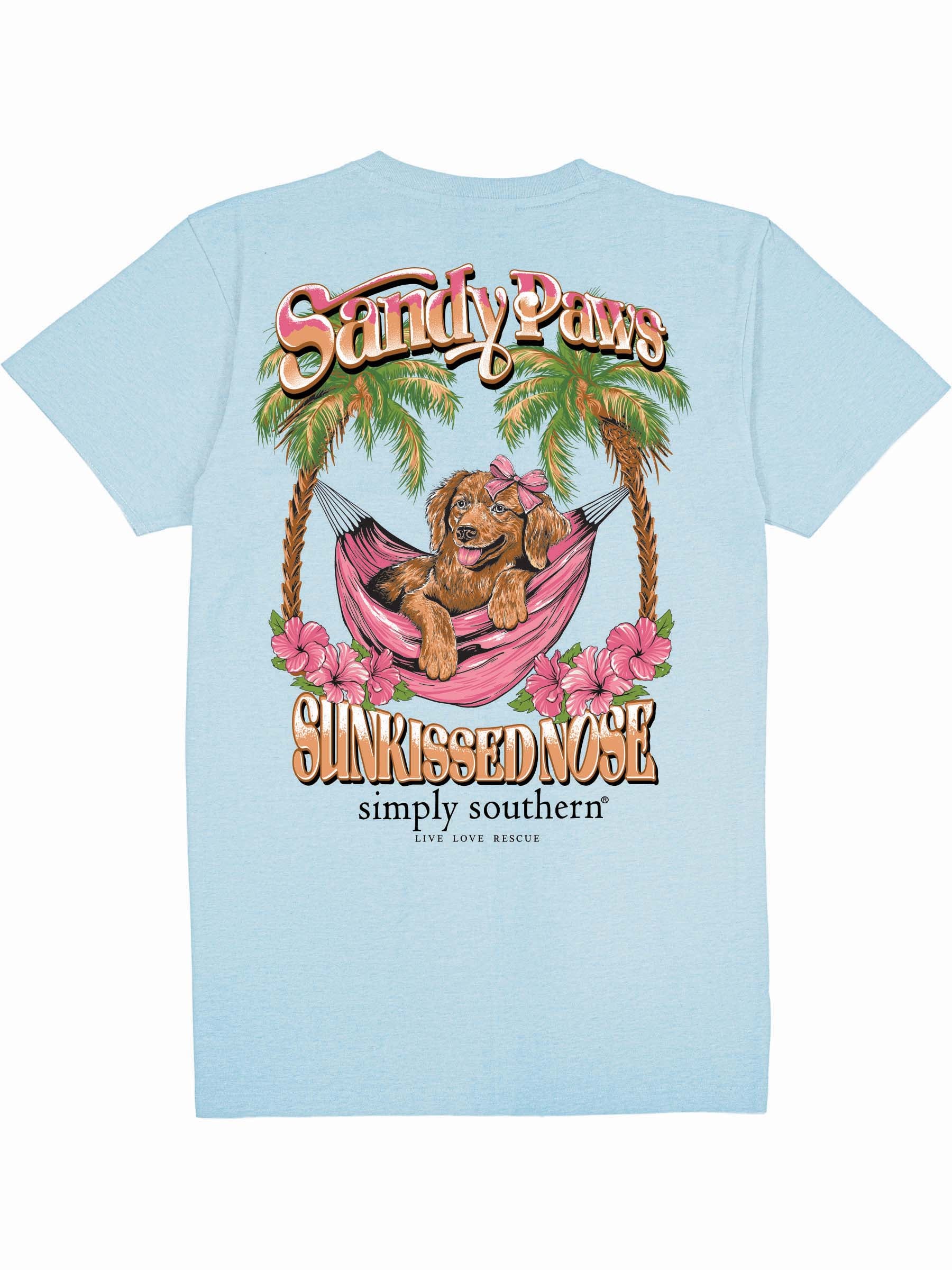 Simply Southern Paws Beach Dog T-Shirt
