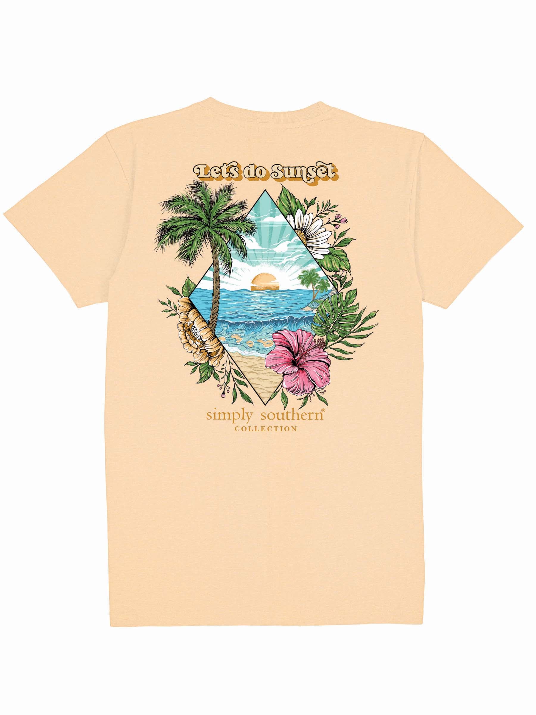 Simply Southern Sunset Beach Sun T-Shirt
