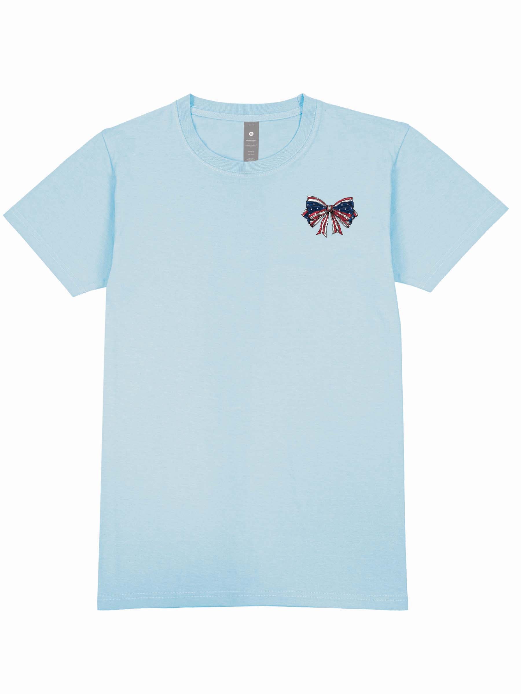 Simply Southern Sweet USA Bow T-Shirt